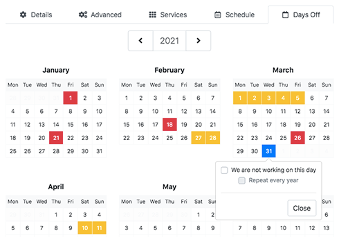 individual-settings-for-each-service-provider